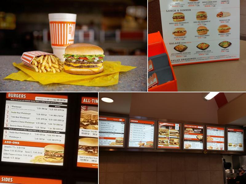 Whataburger Menu