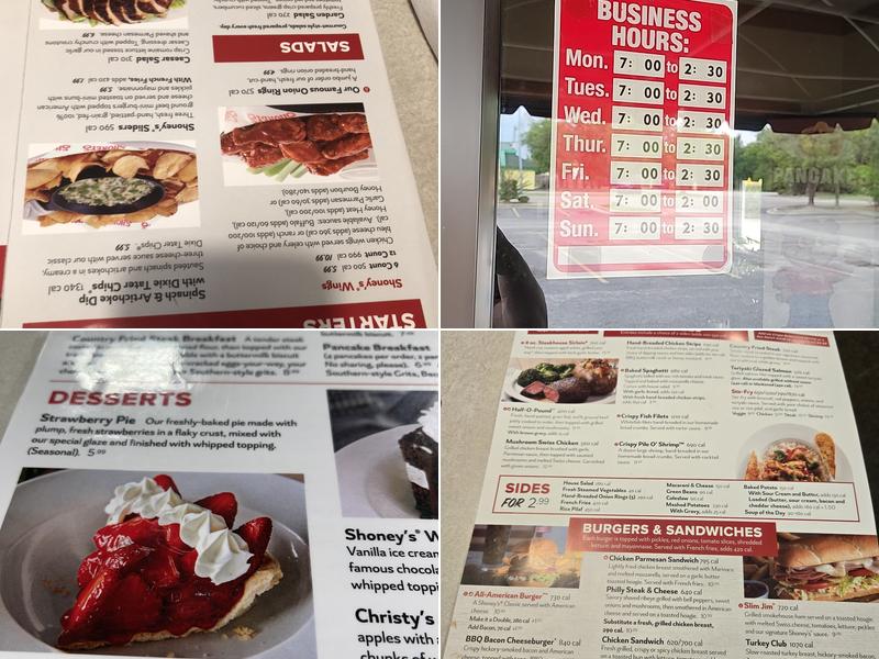 Shoney's Menu