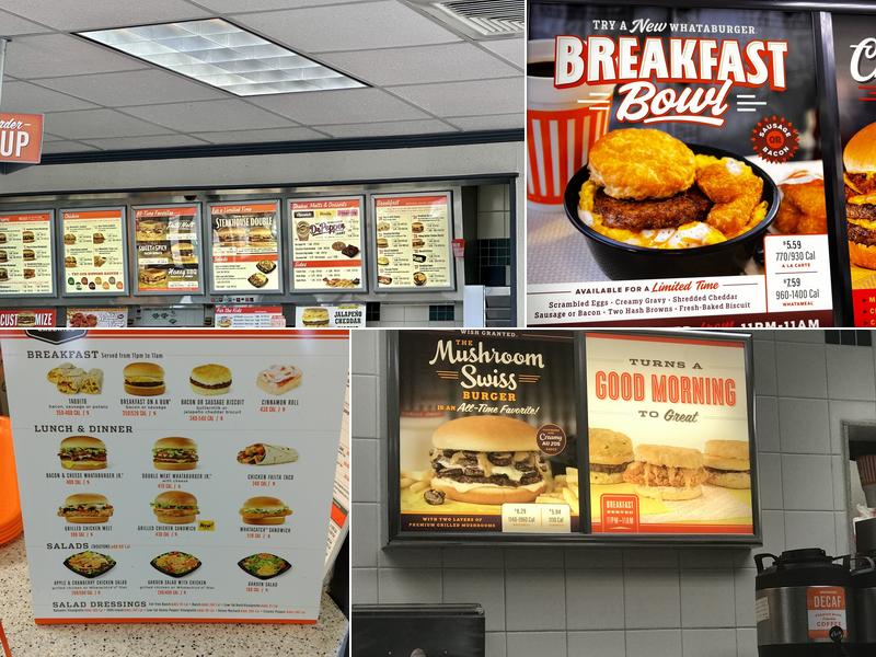 Whataburger Menu