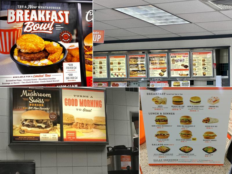Whataburger Menu