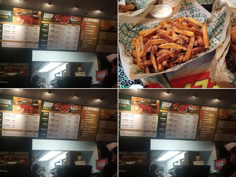 Wingstop Menu