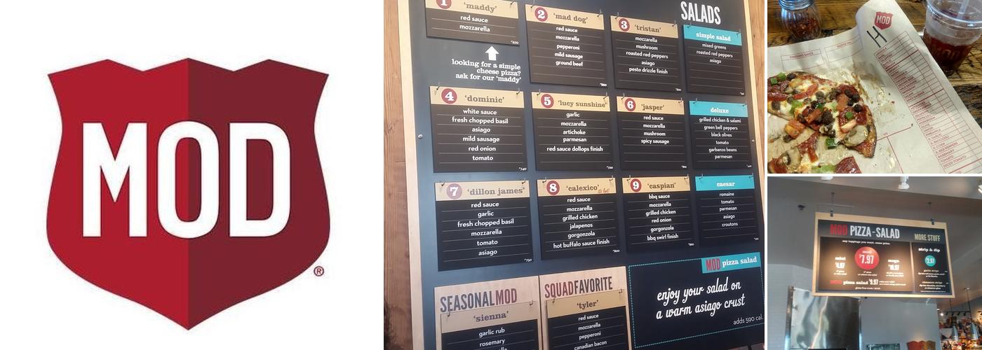 MOD Pizza Menu
