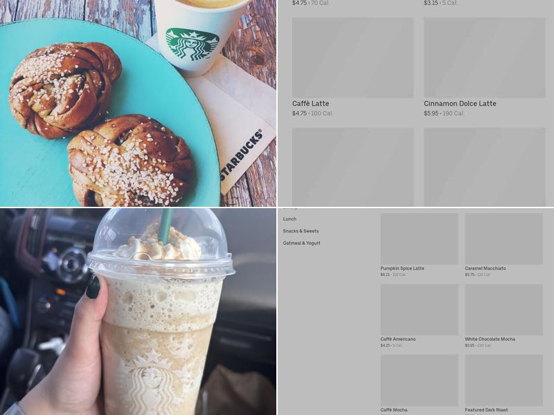 Starbucks Menu