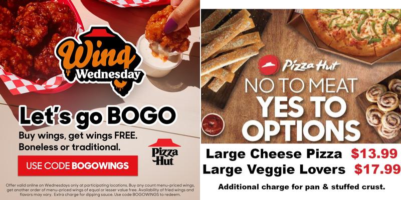 Pizza Hut Menu