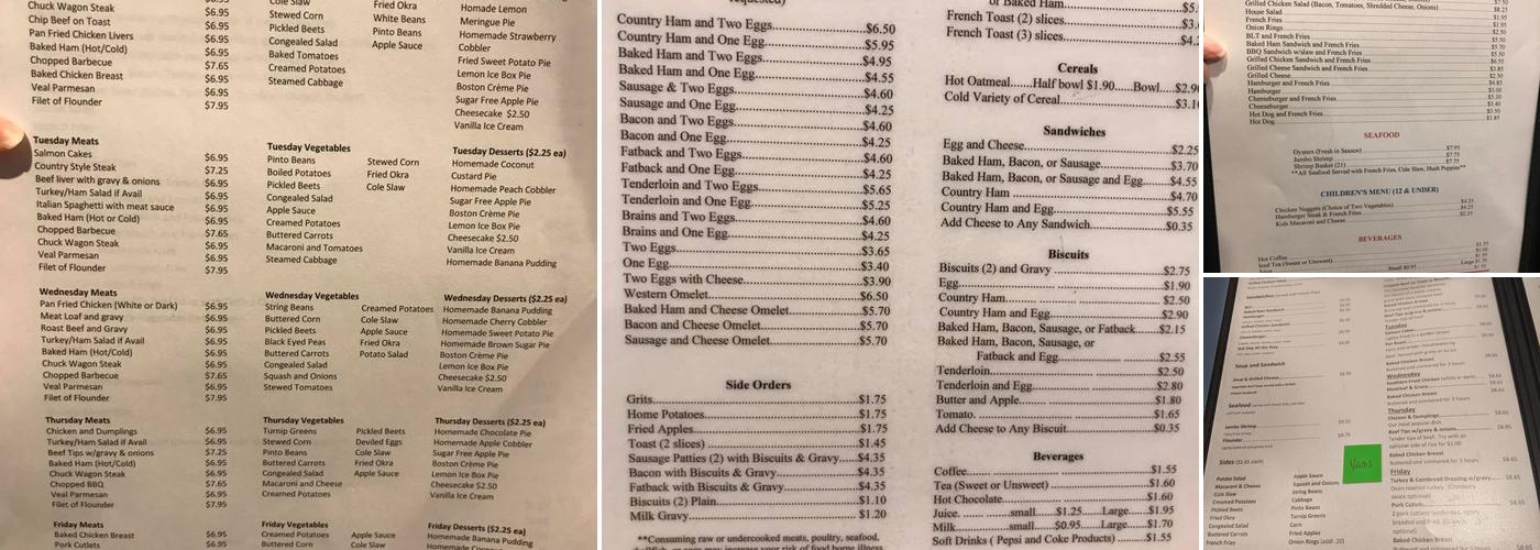 Danview Restaurant Menu