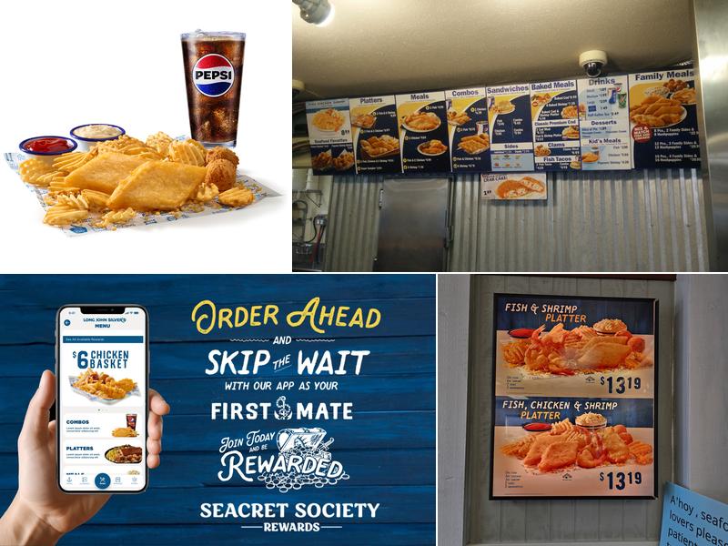 Long John Silver's Menu