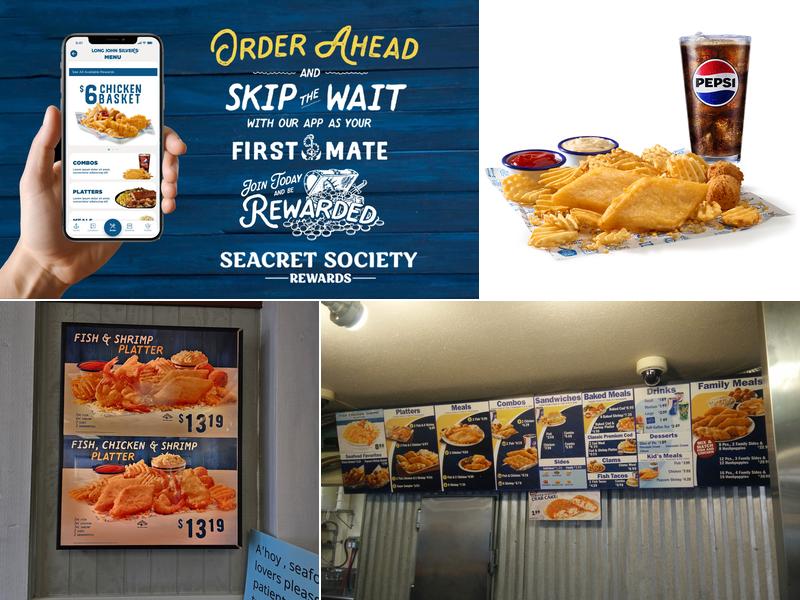 Long John Silver's Menu