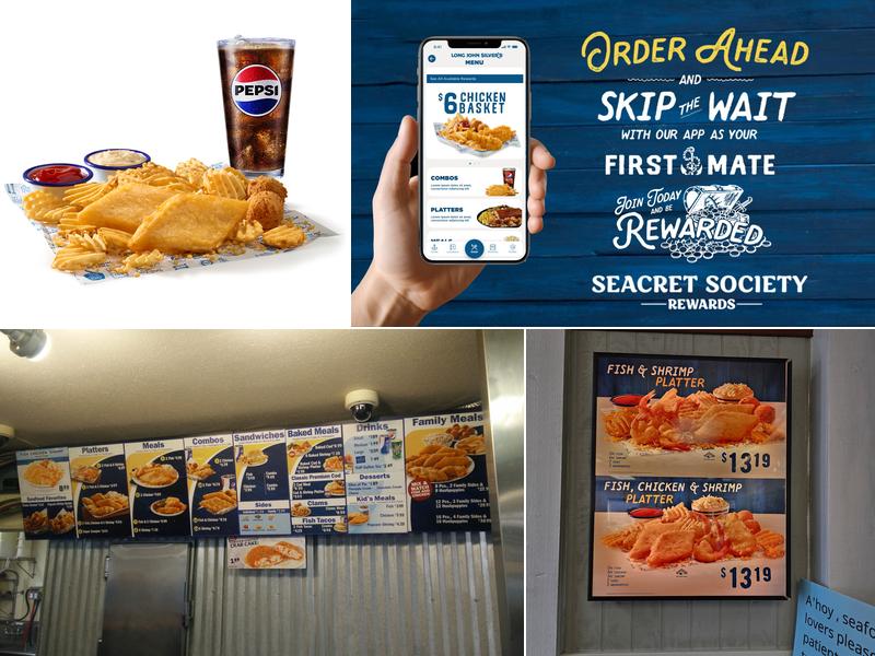 Long John Silver's Menu