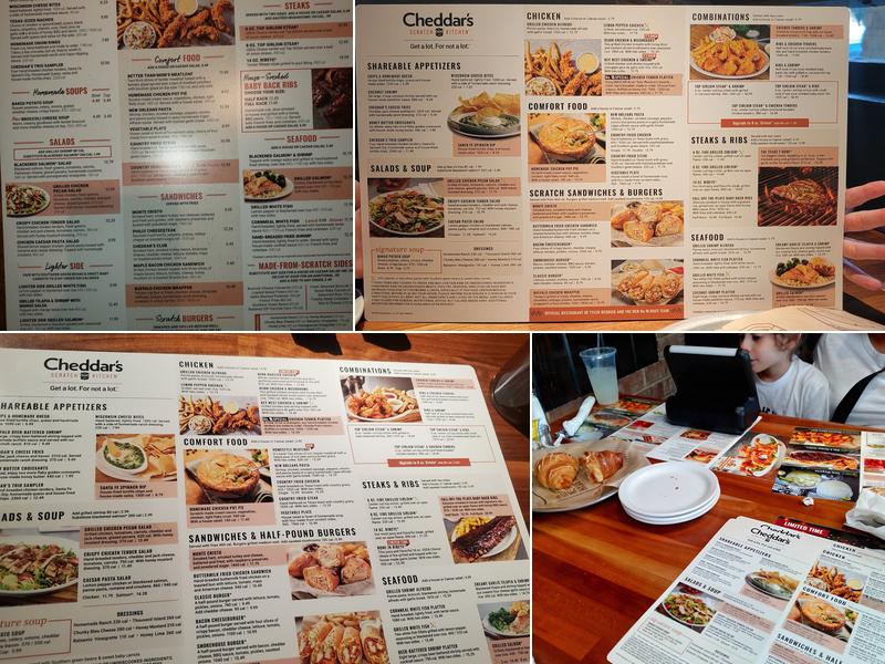 Cheddar's Scratch Kitchen Menu