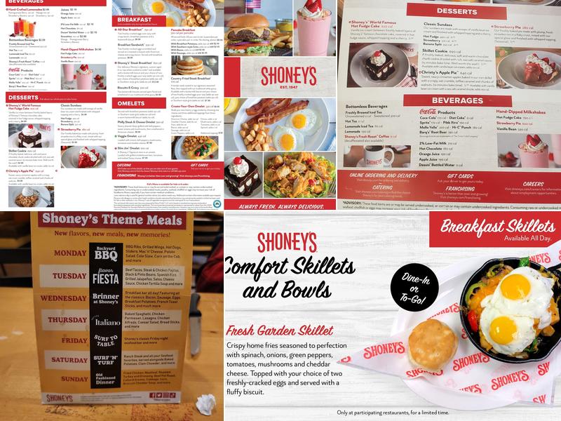 Shoney's Menu
