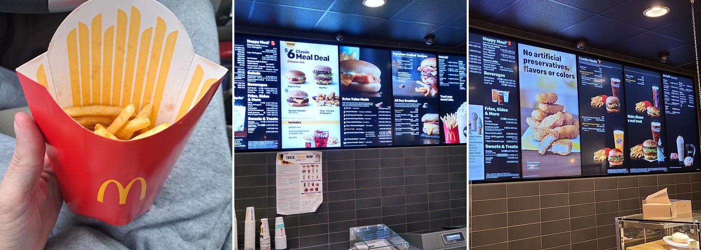 McDonald's Menu