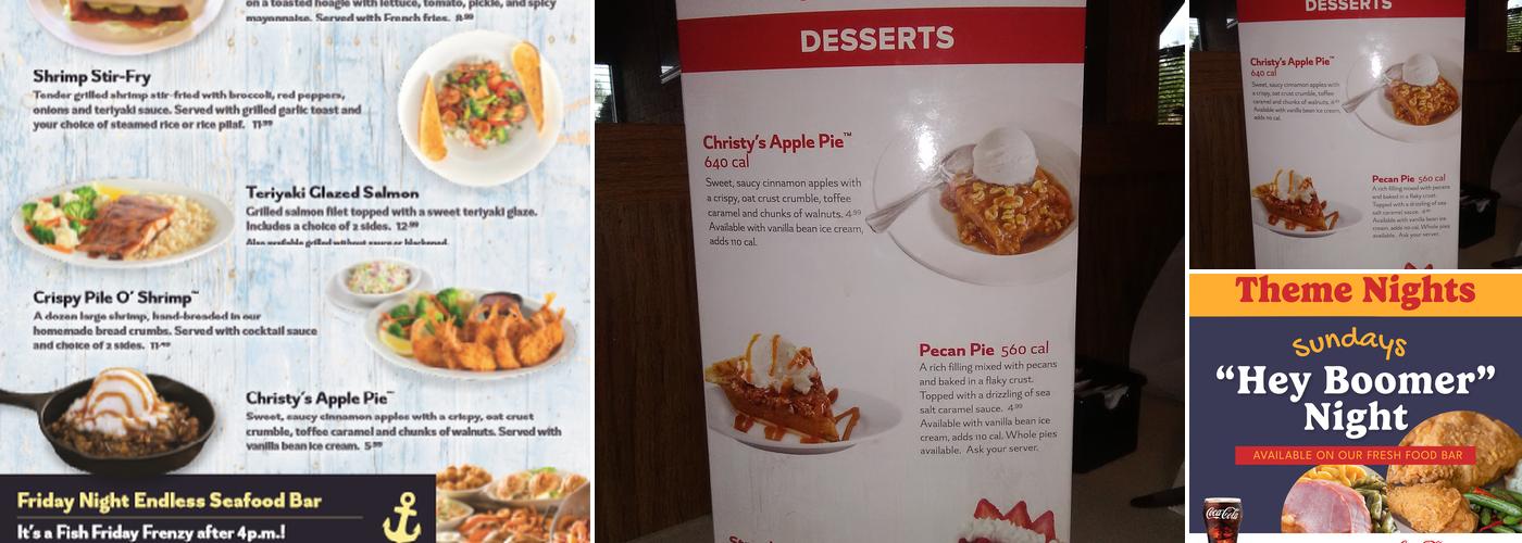 Shoney's - Morristown Menu