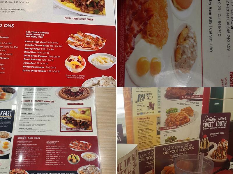 Huddle House Menu