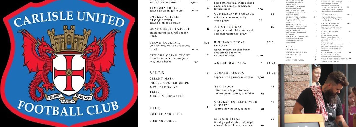 The Highland Drove Inn Menu