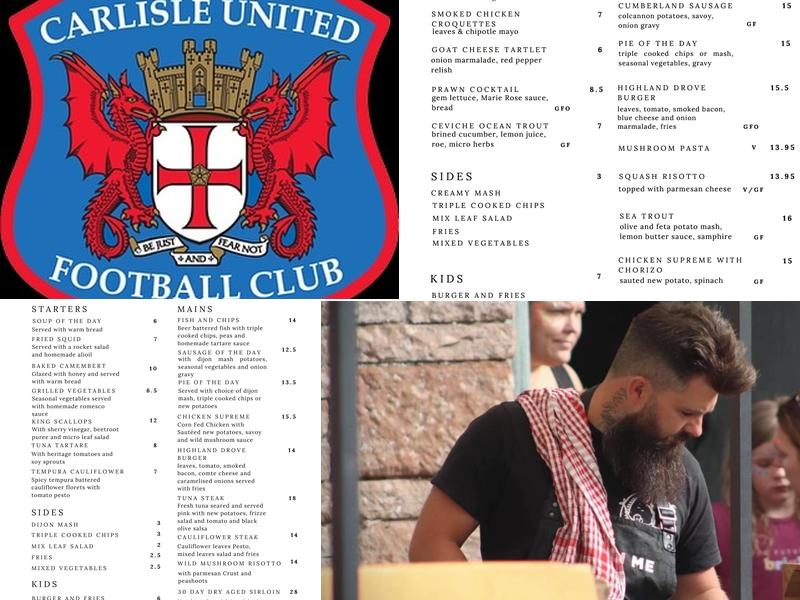 The Highland Drove Inn Menu