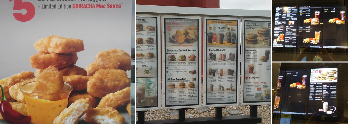 McDonald's Menu
