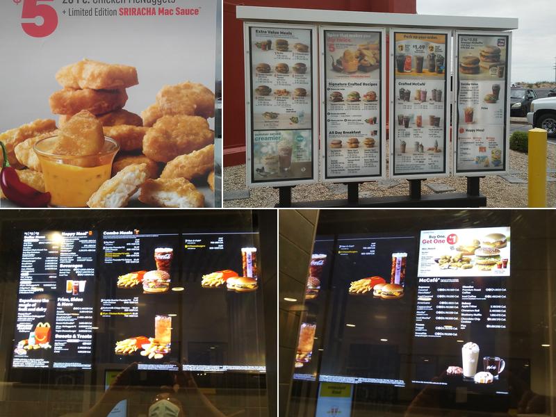 McDonald's Menu