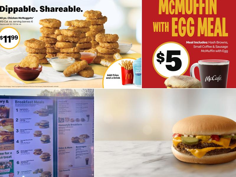 McDonald's Menu