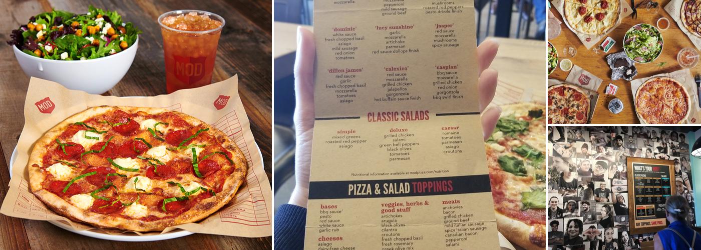 MOD Pizza Menu
