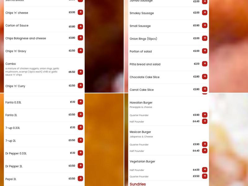 Bodrum Kebab House Menu