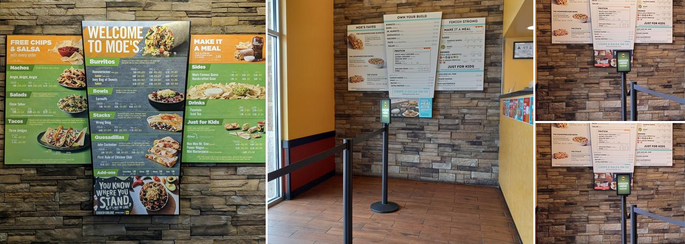 Moe's Southwest Grill Menu