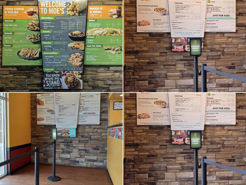 Moe's Southwest Grill Menu