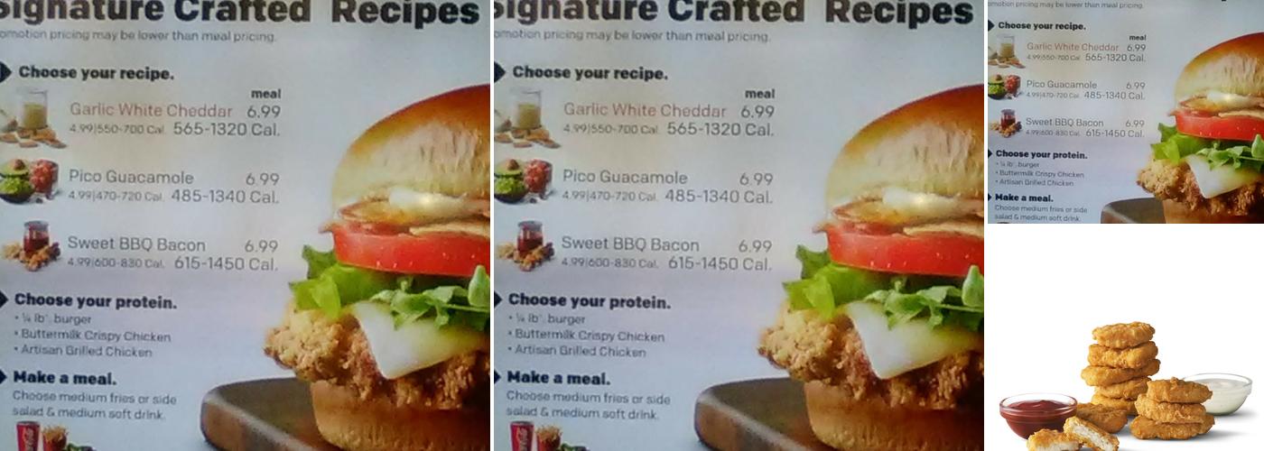 McDonald's Menu