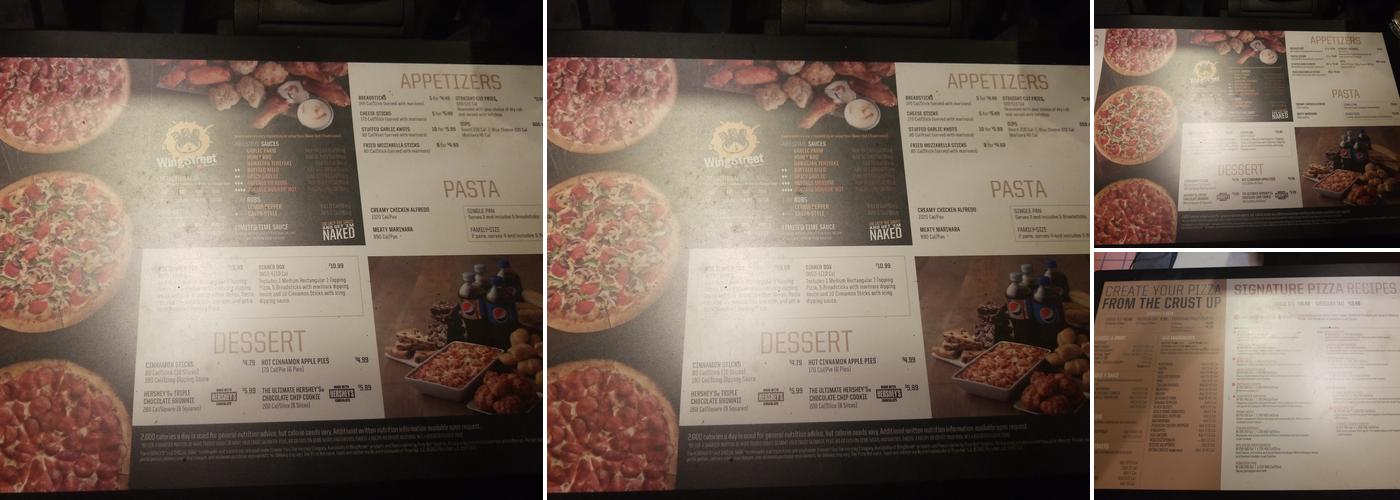 Pizza Hut Menu