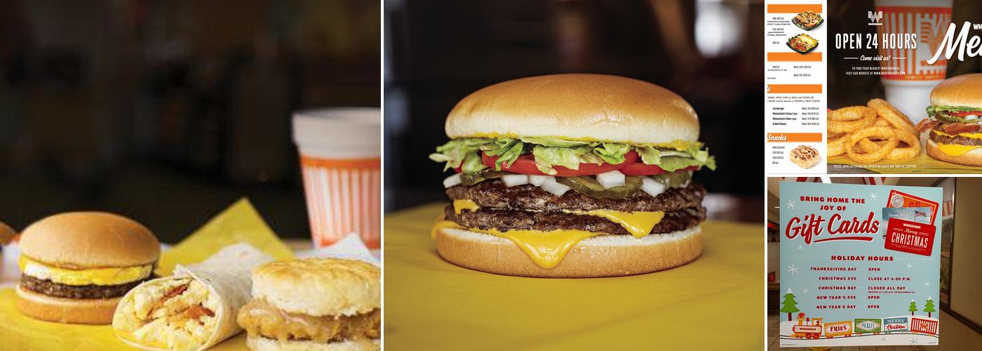Whataburger Menu