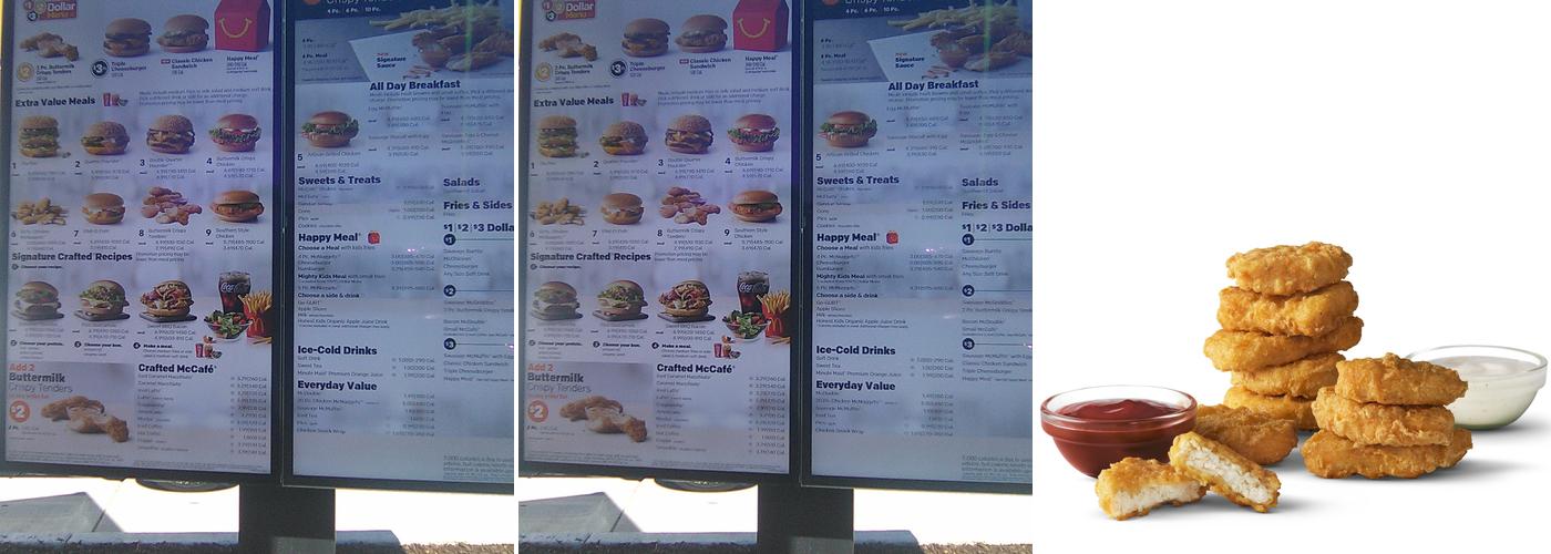McDonald's Menu