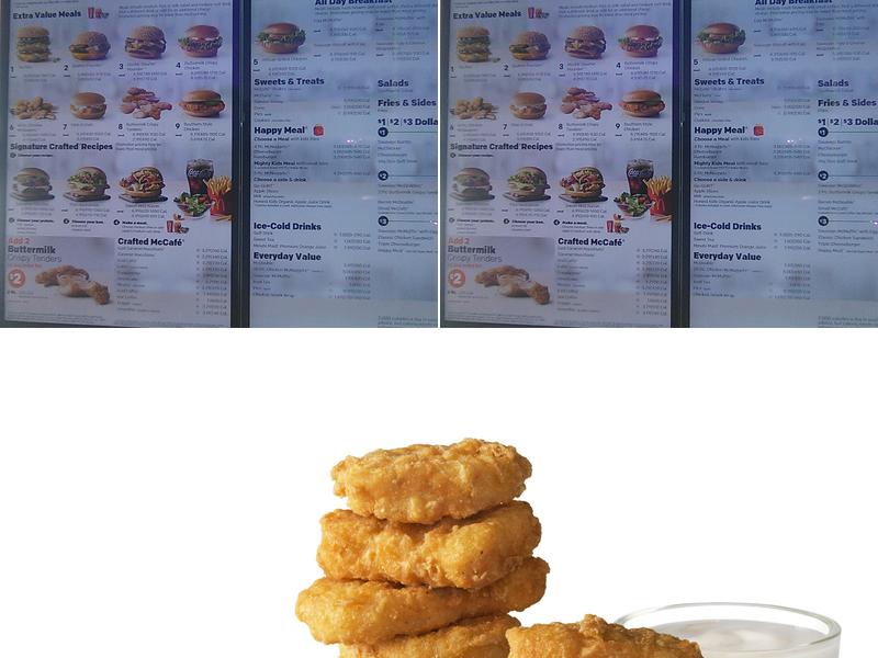 McDonald's Menu