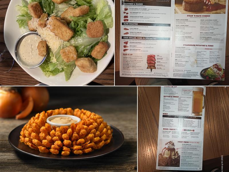 Outback Steakhouse Menu