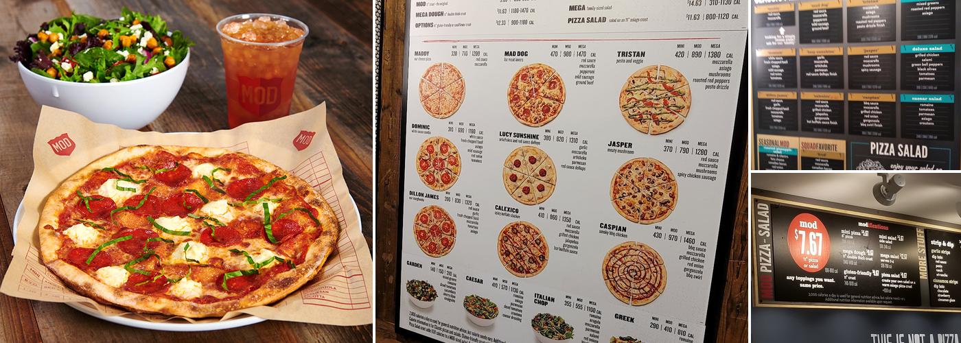 MOD Pizza Menu