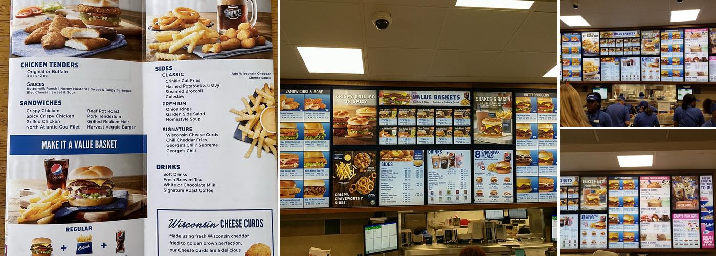 Culver’s Menu