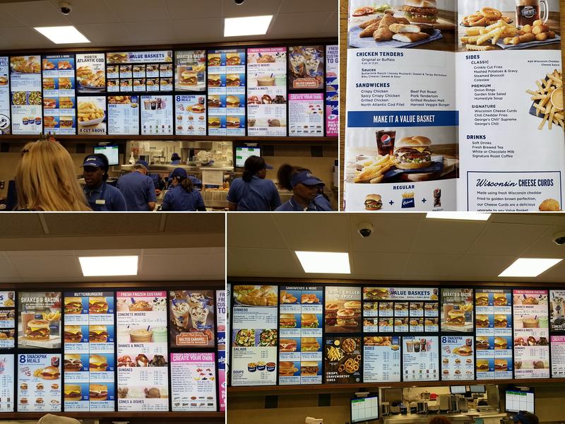 Culver’s Menu