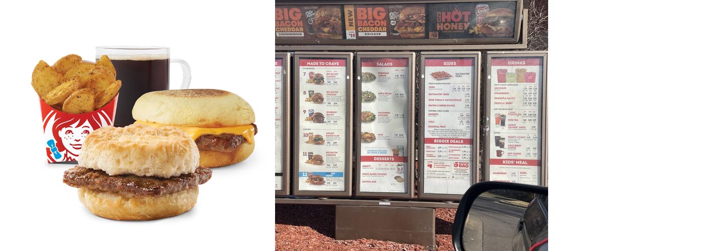 Wendy's Menu