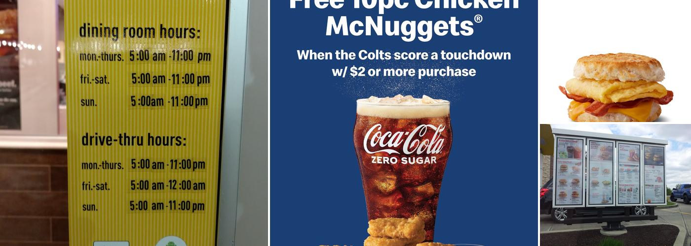 McDonald's Menu
