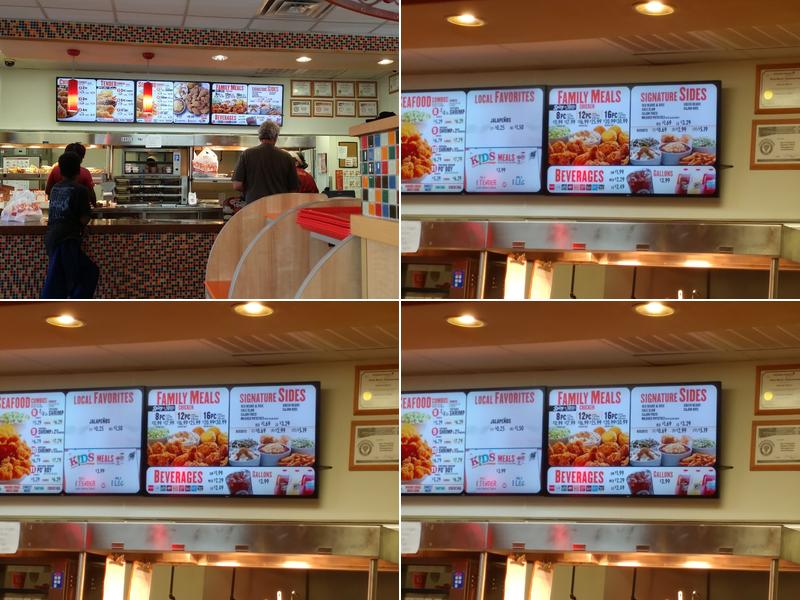 Popeyes Louisiana Kitchen Menu