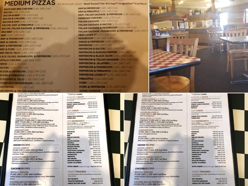 Pizza Hut Menu