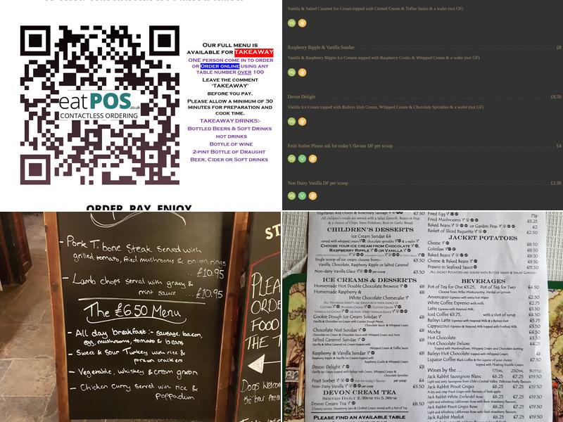 Old Station House Inn Menu