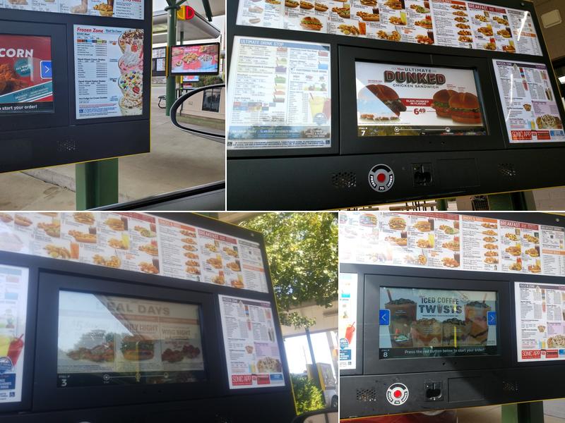 Sonic Drive-In Menu
