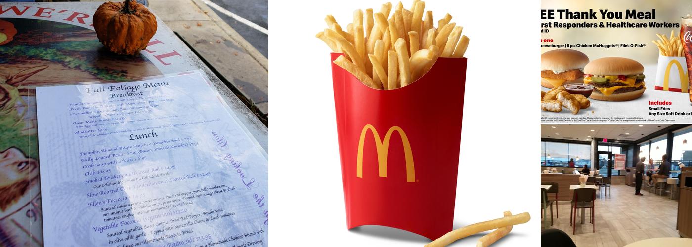 McDonald's Menu