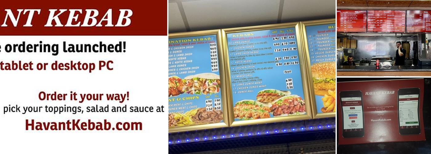 Havant Kebab Menu