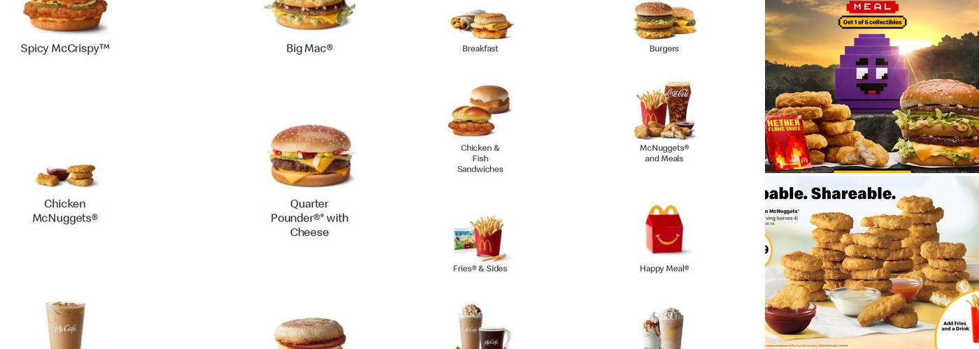 McDonald's Menu