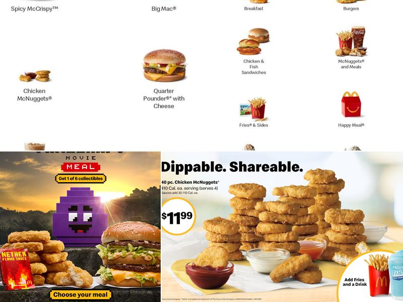 McDonald's Menu