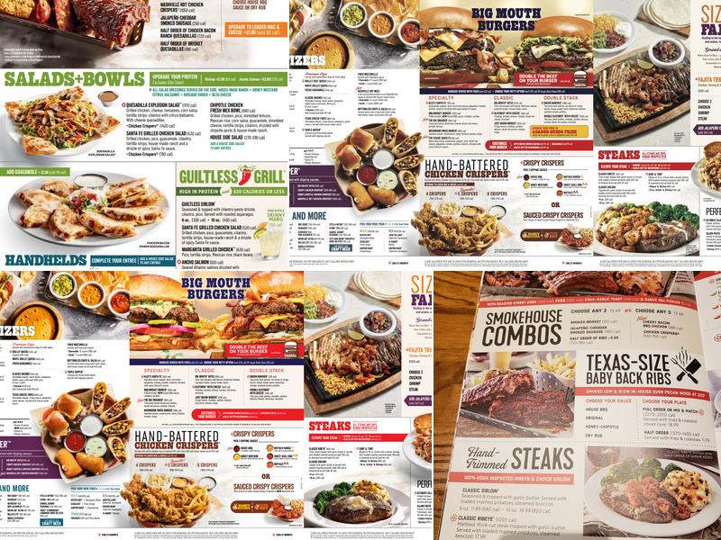 Chili's Grill & Bar Menu