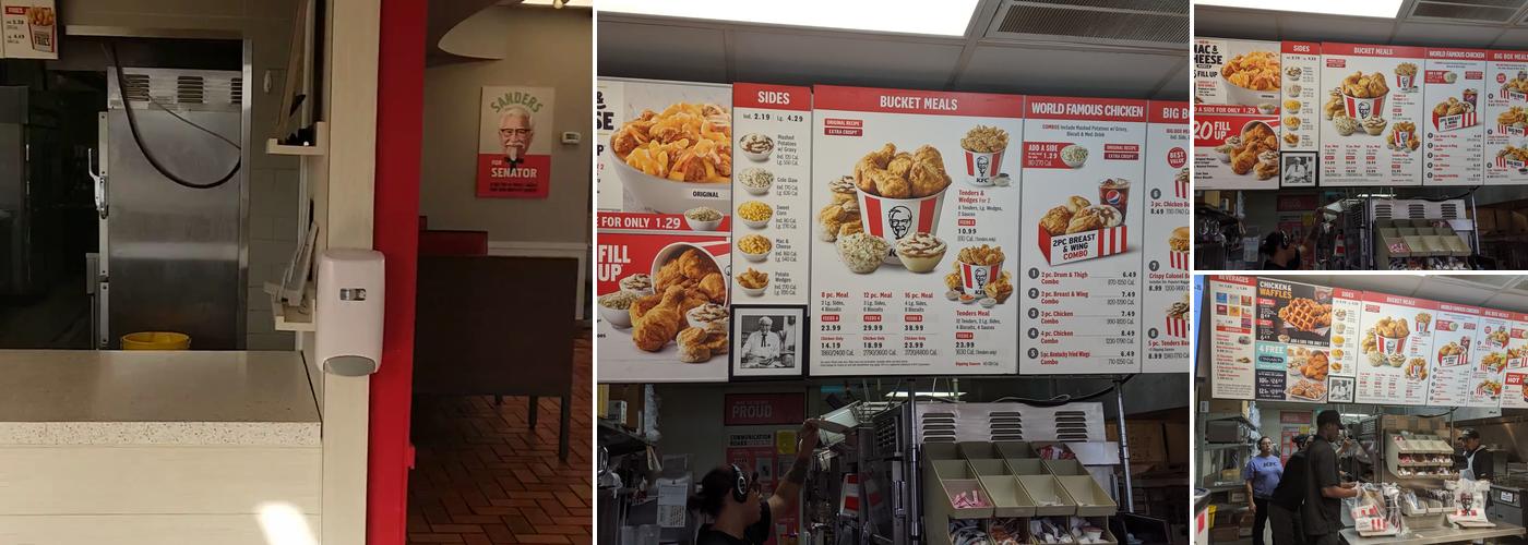 KFC Menu
