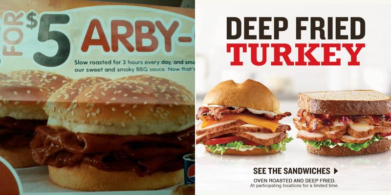 Arby's Menu