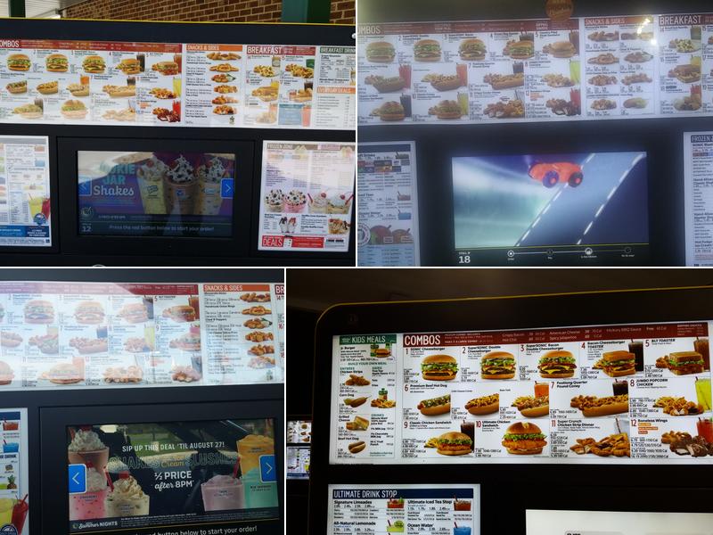 Sonic Drive-In Menu