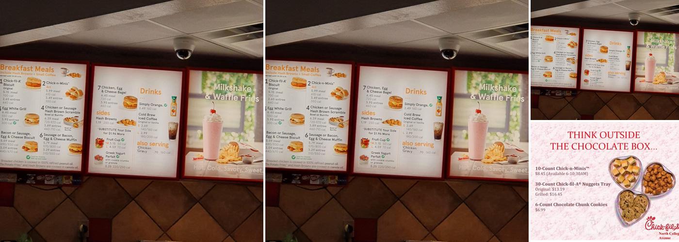 Chick-fil-A Menu